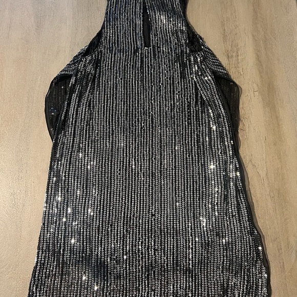 Mendocino Black Sequin Dress - Picture 2 of 4